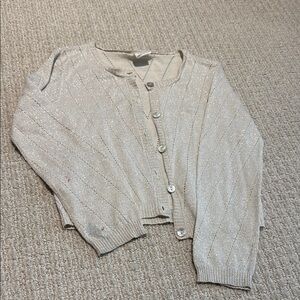 Timeless Cream Knit Cardigan Sweater